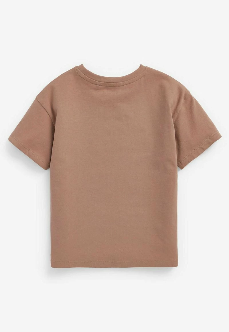 Next Kinder T-Shirt Basic - Dark Brown – Bild 2