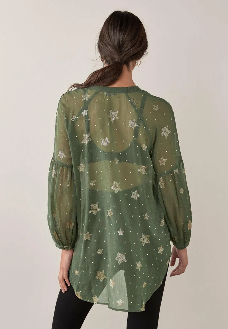 Next Damen LONGLINE - Hemdbluse - Khaki – Bild 2