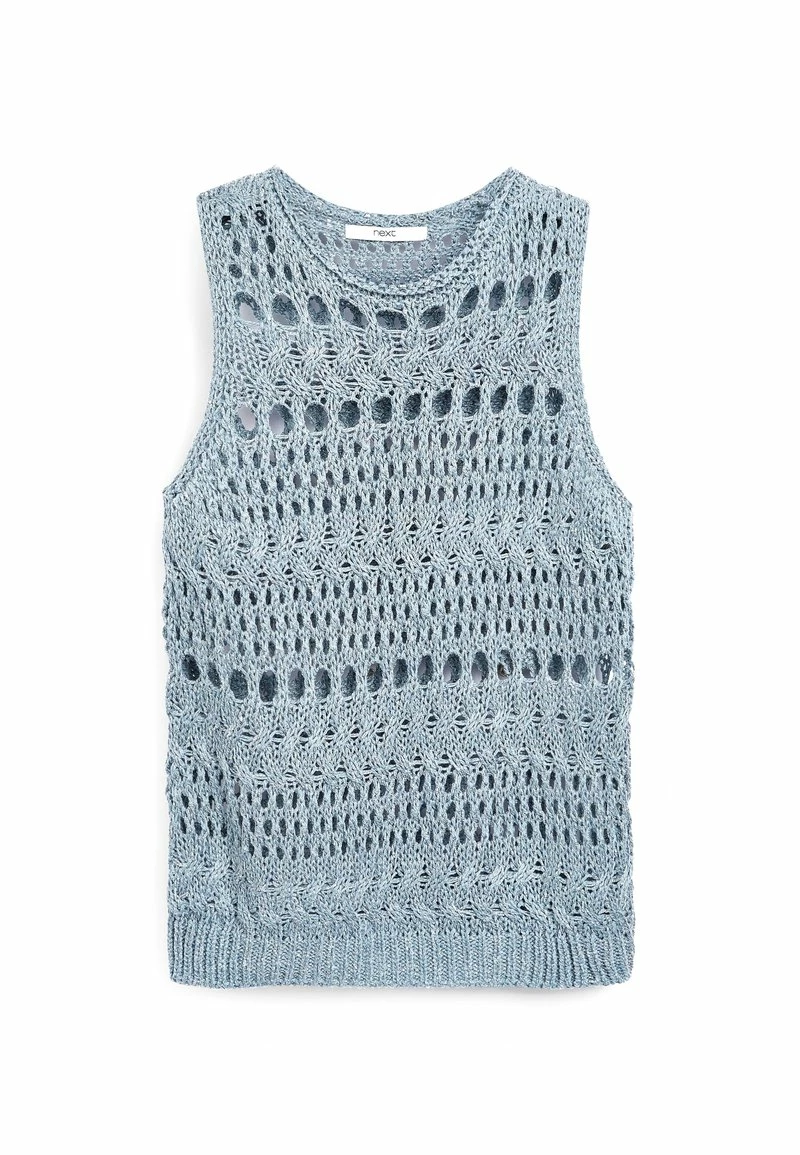Next Damen CROCHET TANK - Top - Blue – Bild 4