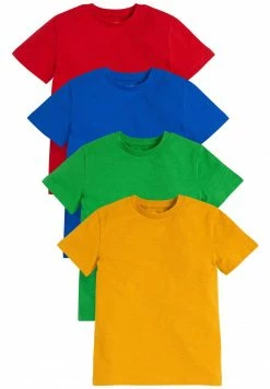 Next 4 PACK - T-Shirt Basic - Green | Kinder
