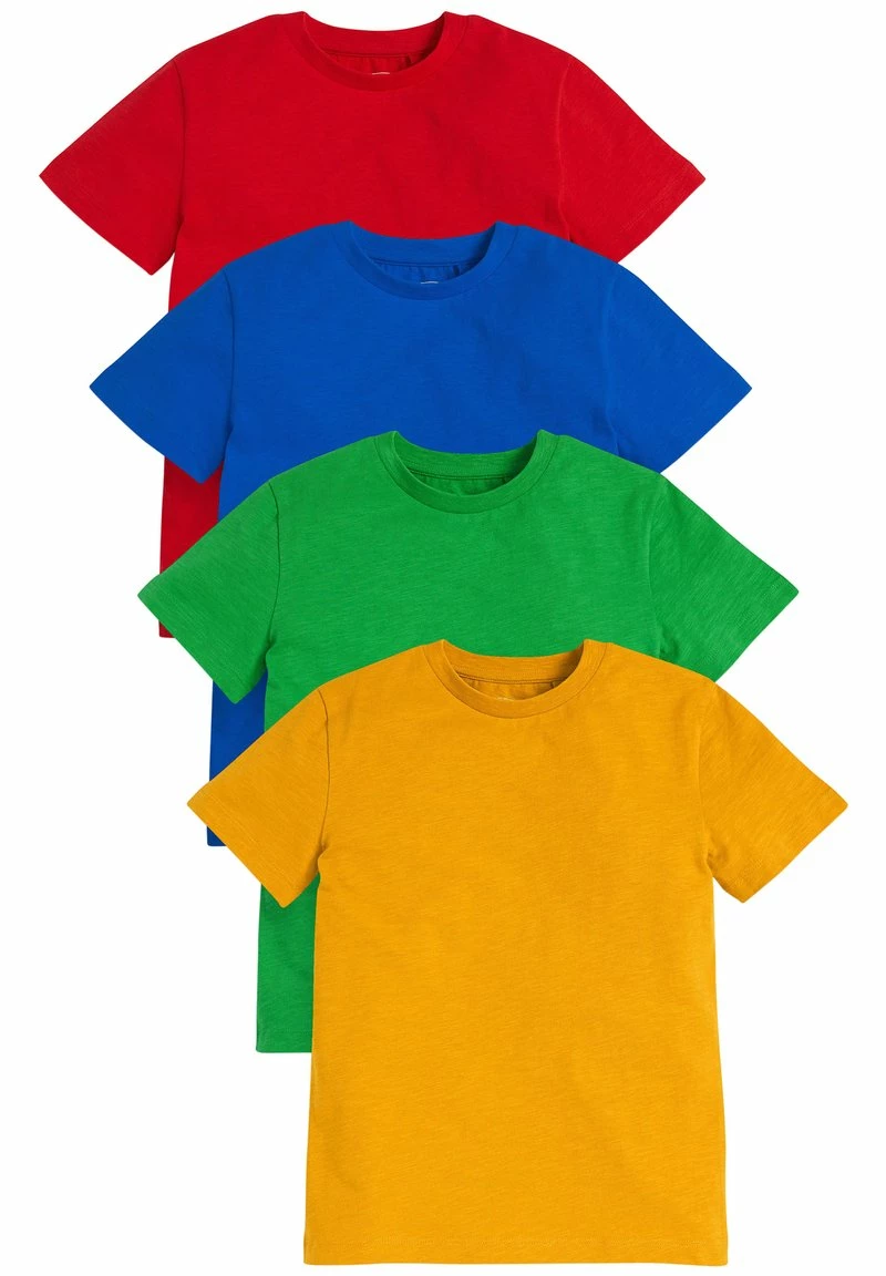 Next 4 PACK - T-Shirt Basic - Green | Kinder