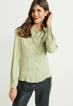 Next Damen SLIM - Hemdbluse - Sage Green