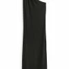 Next Damen ROCHELLE ONE SHOULDER MIDI - Etuikleid - Black