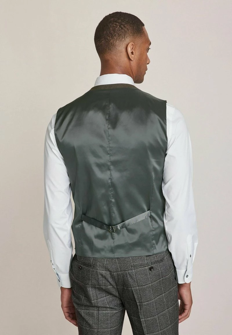 Next Herren CHECK - Weste - Grey/brown – Bild 2