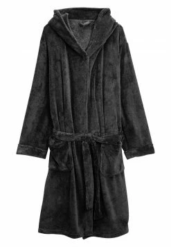 Next Herren SLATE HOODED ROBE - Bademantel - Gray