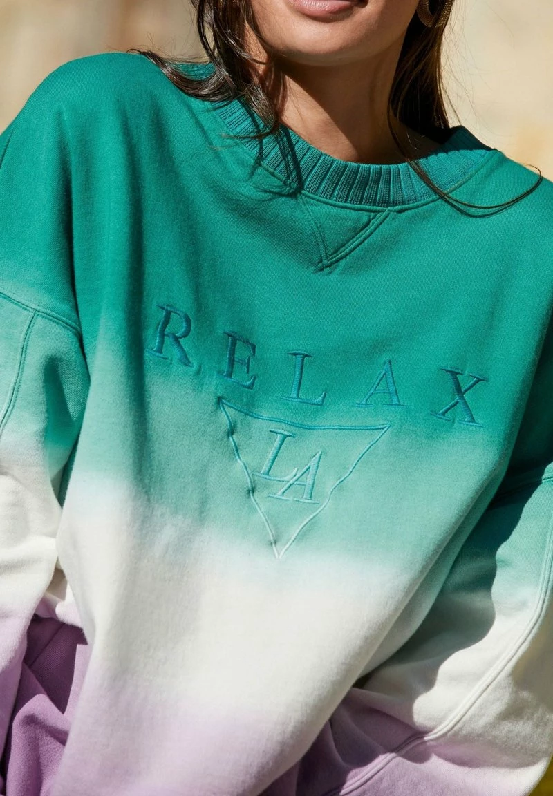 Next Damen Sweatshirt - Green Purple – Bild 4