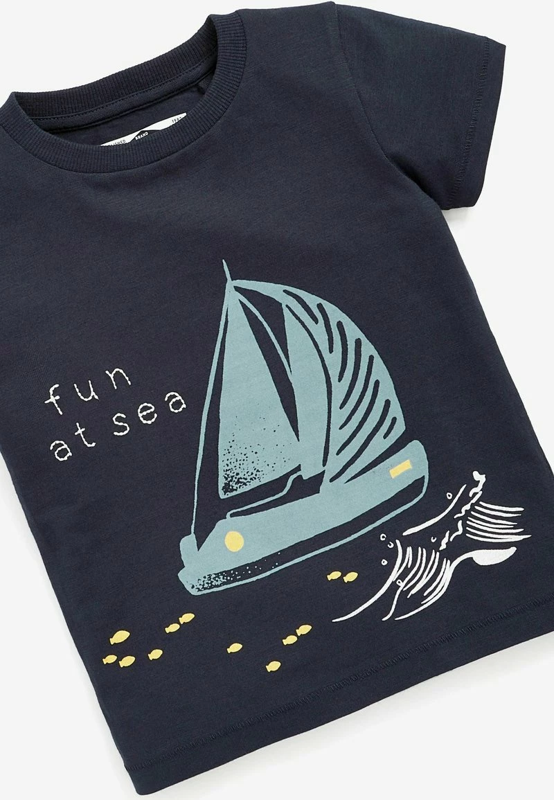 Next Kinder SHORT SLEEVE CHARACTER - T-Shirt Print - Dark Blue – Bild 3