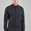 Next Herren WHITE SKINNY FIT SINGLE CUFF EASY CARE SHIRT - Hemd - Black