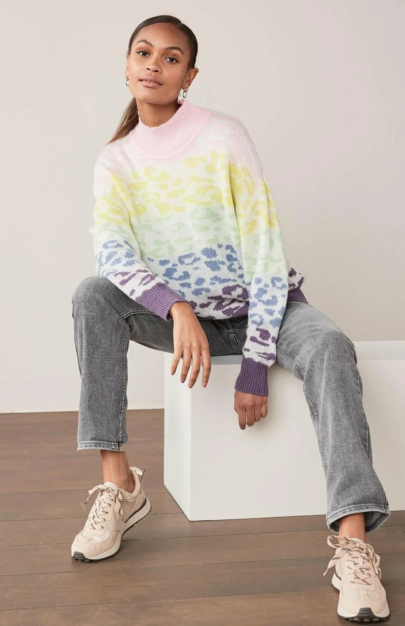 Next Damen Strickpullover - Multi Colored – Bild 4