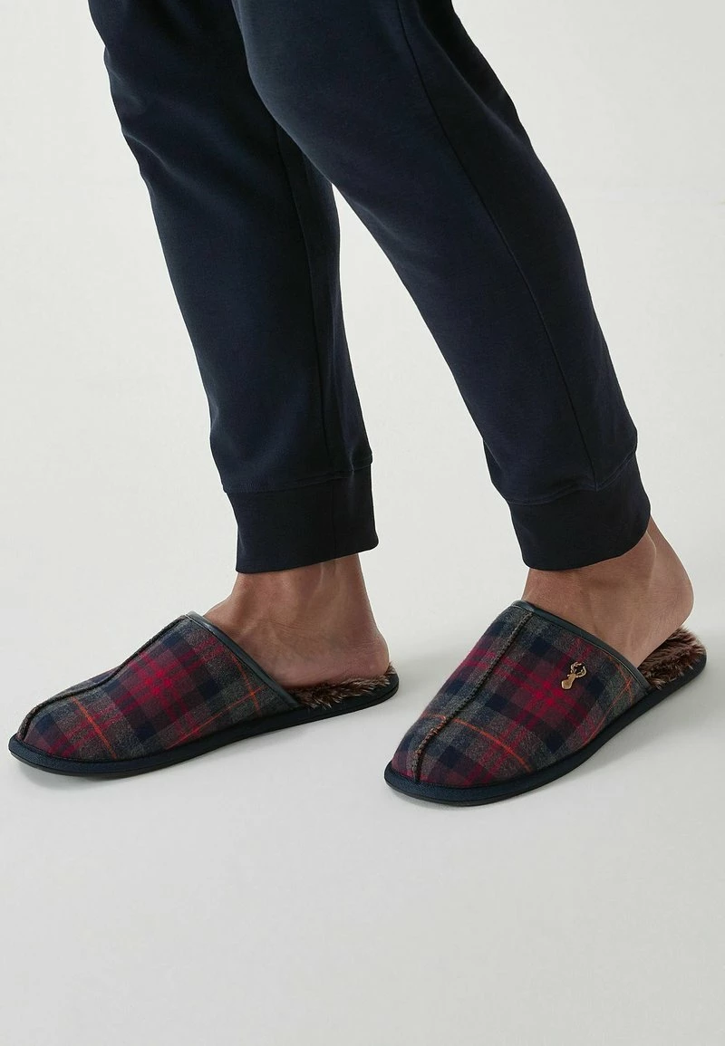 Next Herren Hausschuh - Red/grey