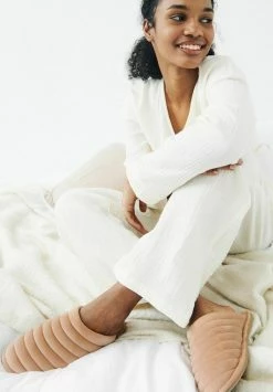 Next Damen PADDED QUILTED - Hausschuh - Camel