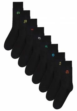 Next Herren FIVE PACK - Socken - Black Football