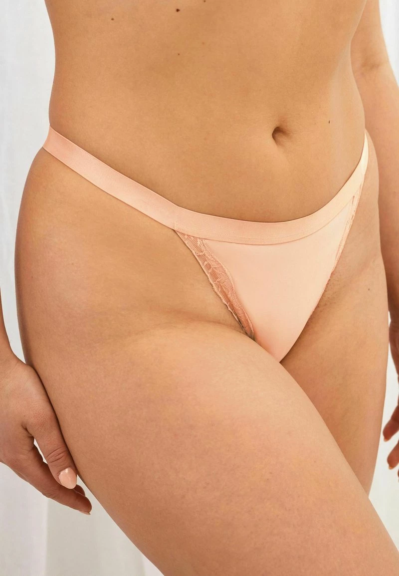 Next Damen EMBROIDERED TANGA - Slip - Pink