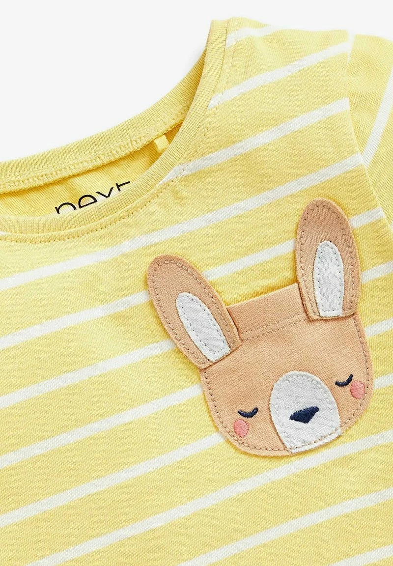 Next Kinder EMBROIDERED - T-Shirt Print - Yellow – Bild 3