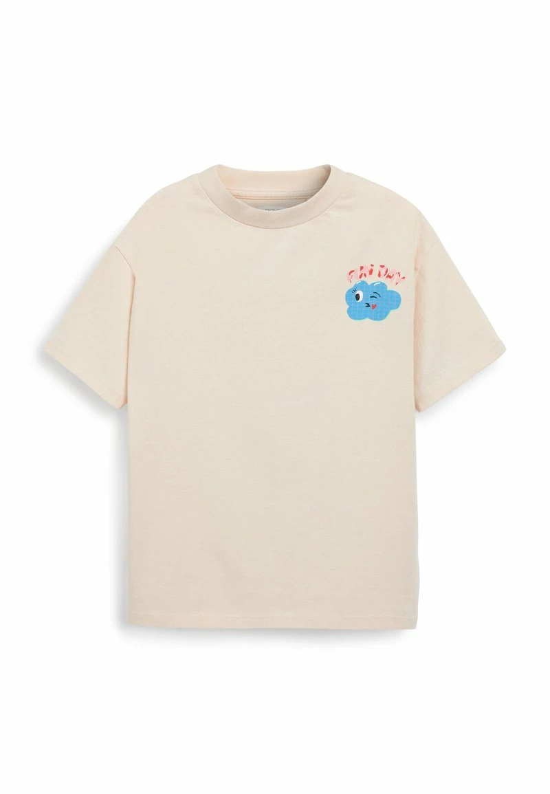 Next OVERSIZED - T-Shirt Print - Neutral Cream | Kinder – Bild 3