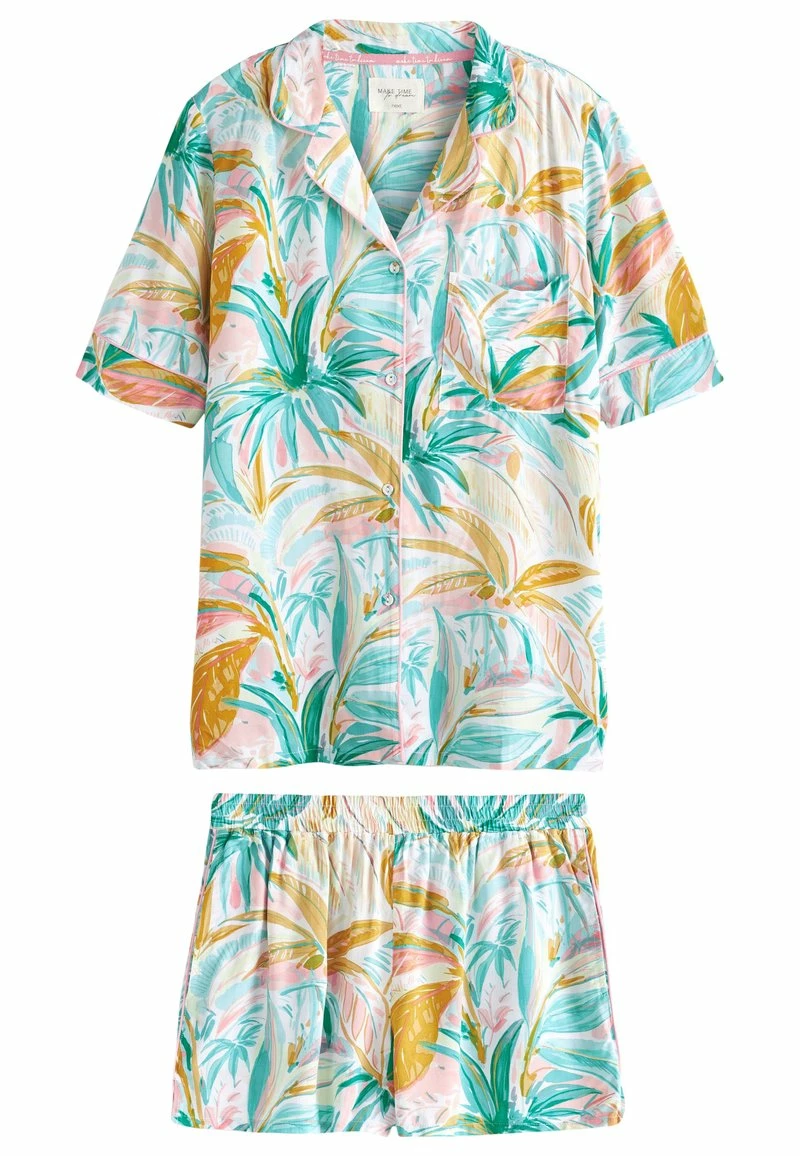 Next Damen SET - Nachtwäsche Set - Blue Hawaiian Floral – Bild 5