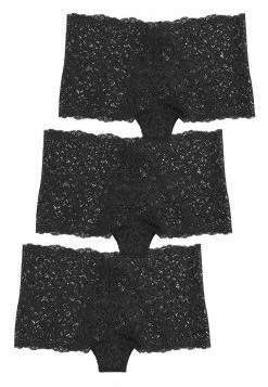 Next Damen 3 PACK - Panties - Black