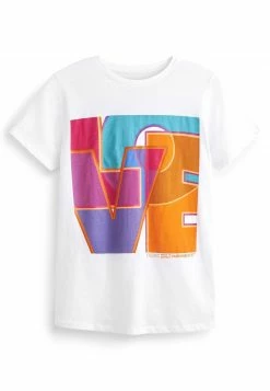 Next Damen ALEX ECHO FOR PARKINSON'S UK - T-Shirt Print - White