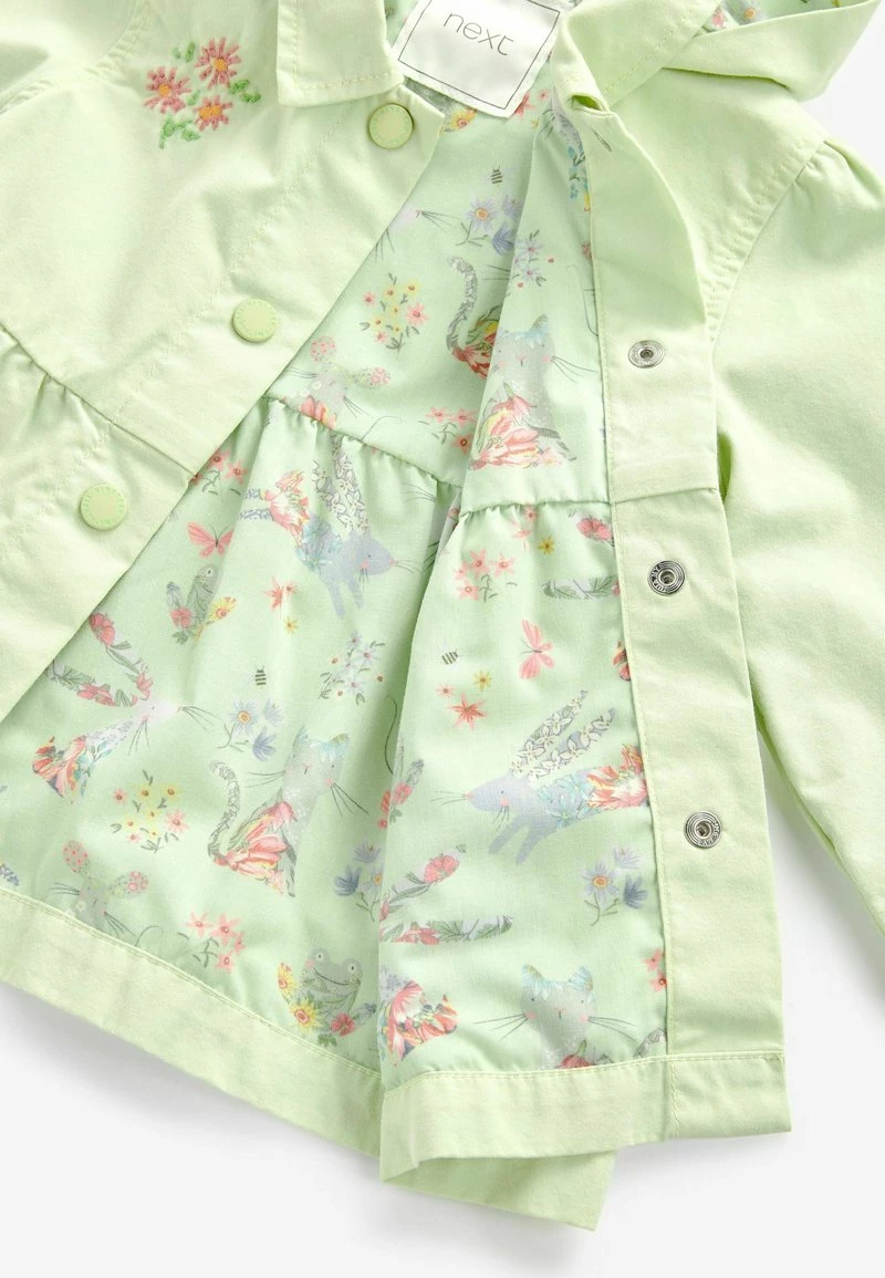 Next Kinder EMBROIDERED - Übergangsjacke - Green – Bild 4