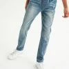 Next Kinder Jeans Straight Leg - Mottled Light Blue