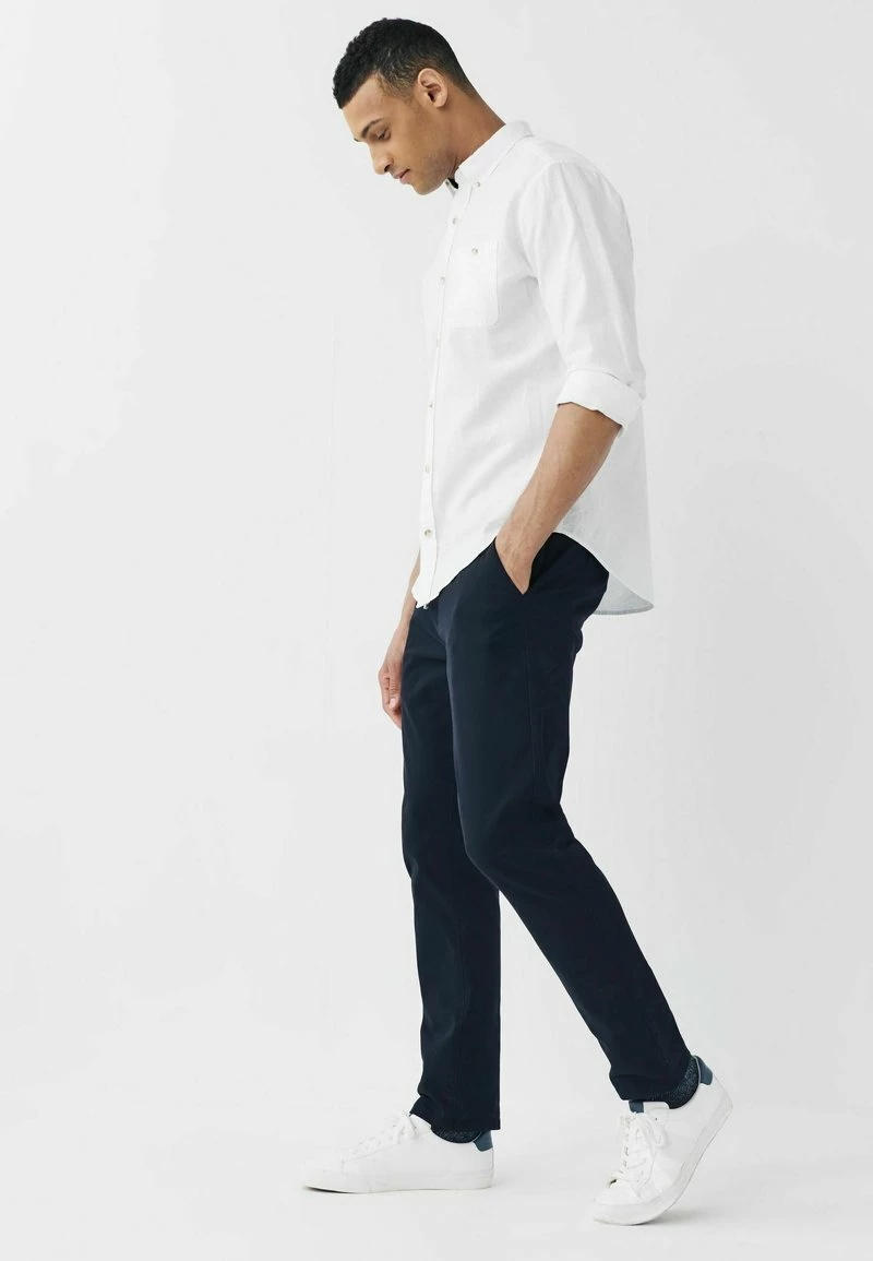 Next Herren ROLL SLEEVE - Hemd - White – Bild 2