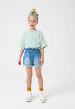 Next Kinder Jeans Shorts - Blue Denim