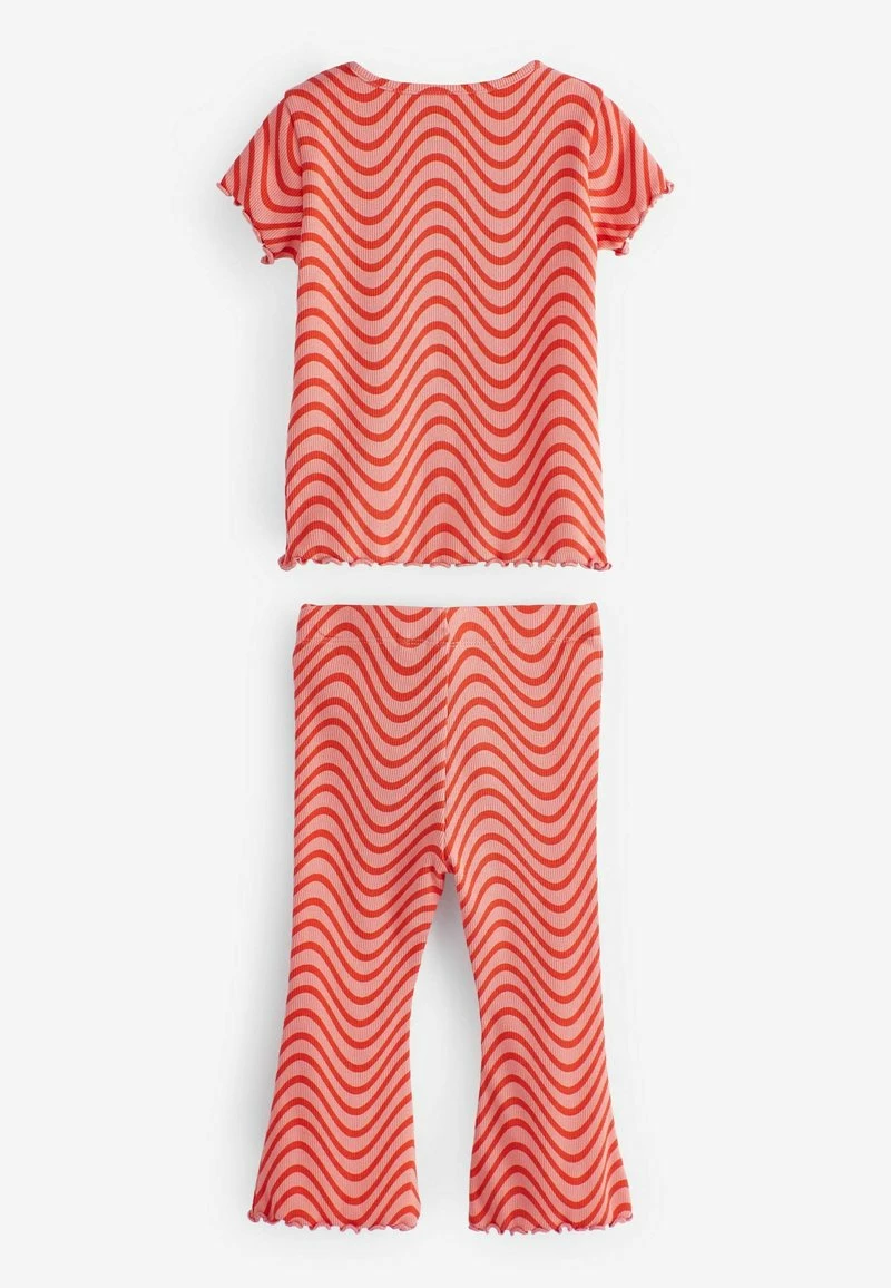 Next Kinder SET - Stoffhose - Red Wave – Bild 6
