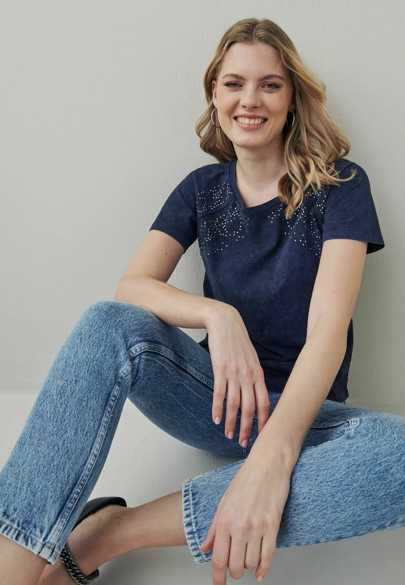 Next SHORT SLEEVE RAGLAN - T-Shirt Print - Navy Blue | Damen – Bild 3