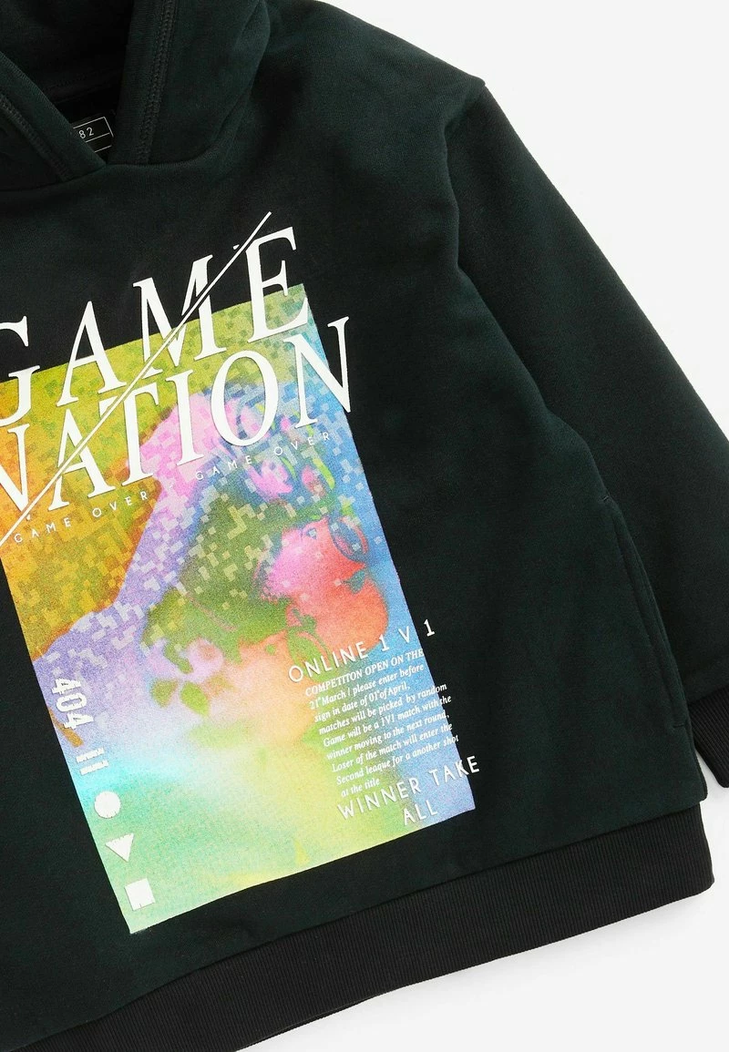 Next Kinder GAME NATION GRAPHIC - Kapuzenpullover - Black – Bild 3