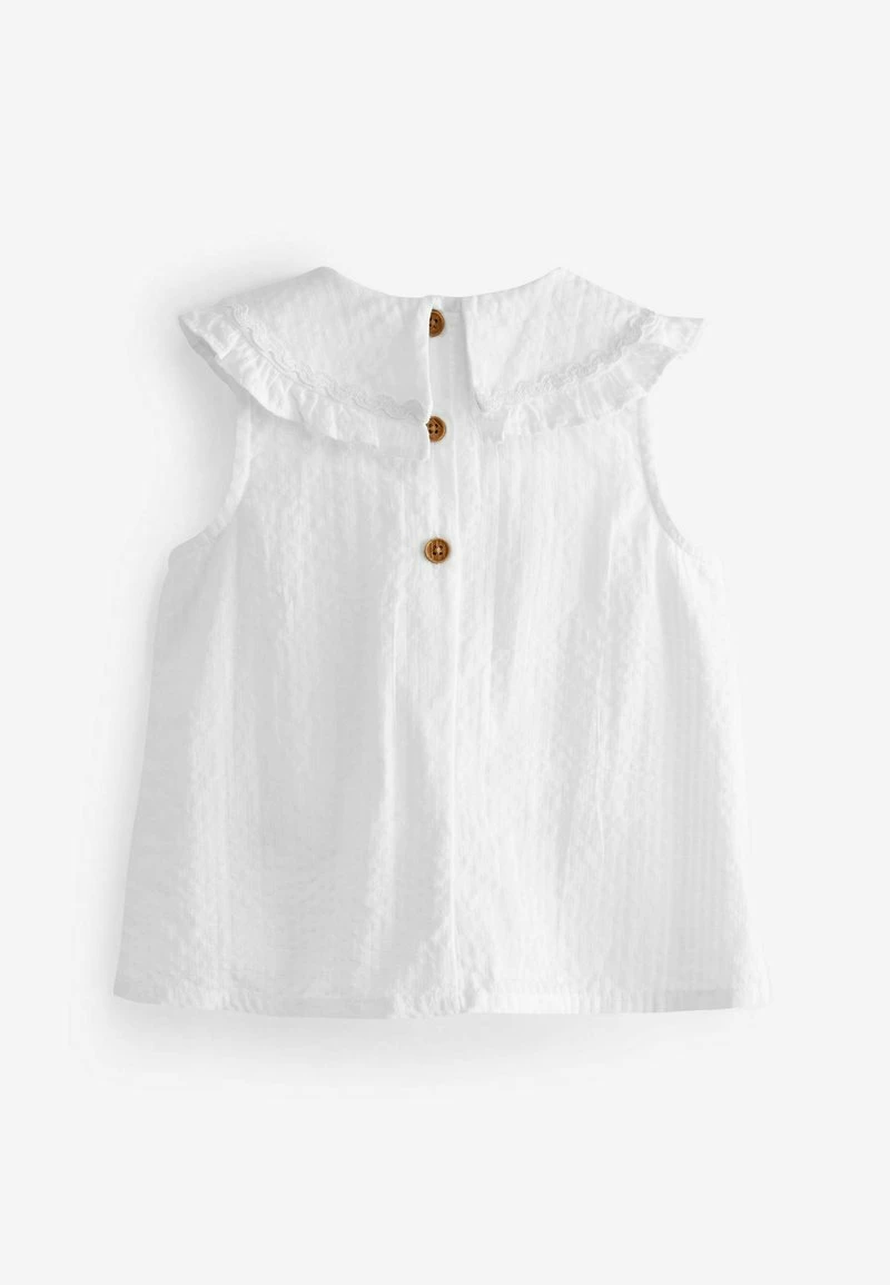 Next Kinder COLLAR - Bluse - White Stripe – Bild 4