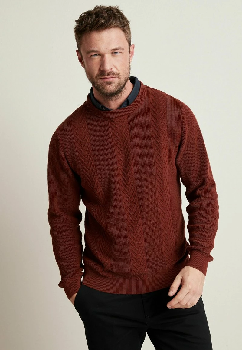 Next Herren Strickpullover - Red