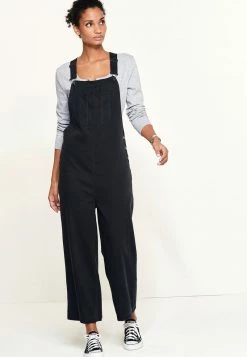 Next Damen TWILL - Latzhose - Black