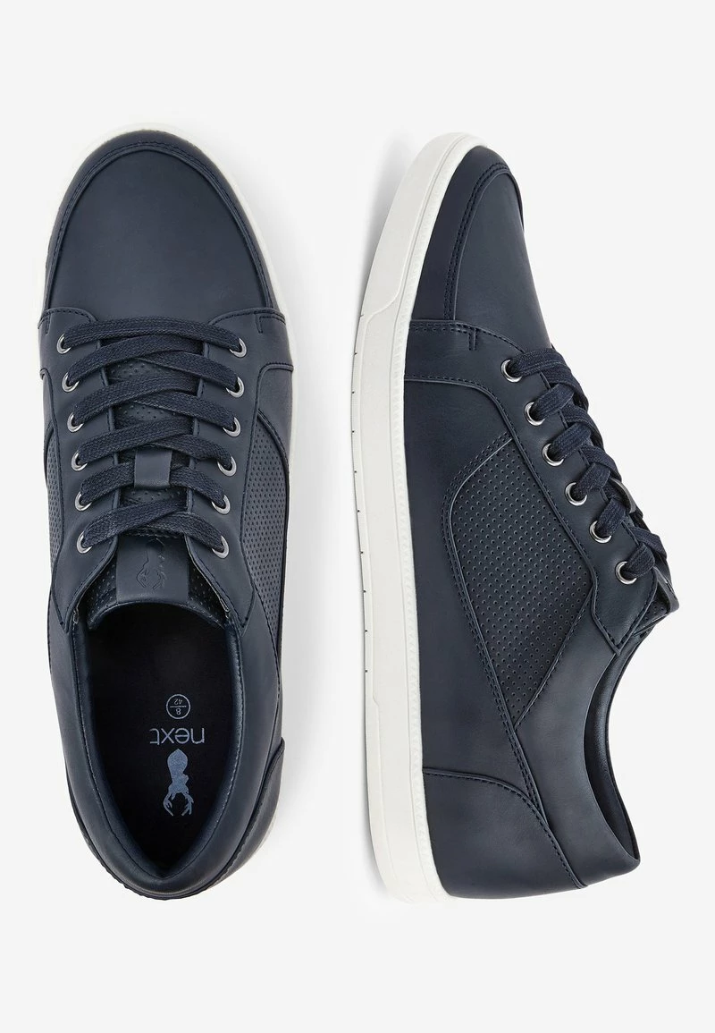 Next TAN PERFORATED TRAINERS - Sneaker Low - Blue | Herren – Bild 2