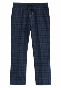 Next Kinder Stoffhose - Navy Blue Check