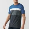 Next Herren REGULAR FIT - T-Shirt Print - Blue