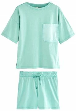 Next Damen SET - Nachtwäsche Set - Green