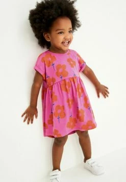 Next Kinder Jerseykleid - Pink