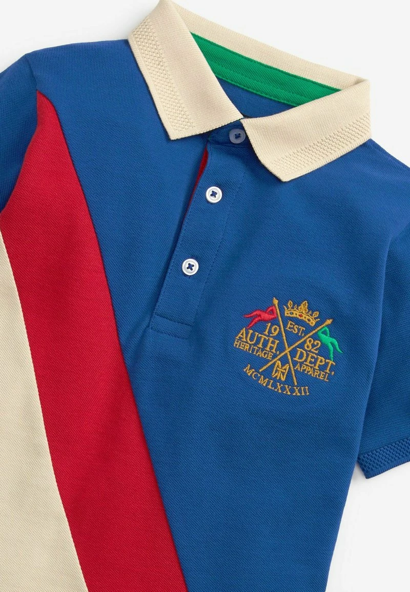 Next Kinder HERITAGE SASH SHORT SLEEVE - Poloshirt - Blue – Bild 3