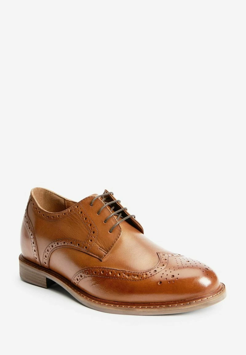 Next Herren RISE BROGUE - Business-Schnürer - Tan – Bild 2
