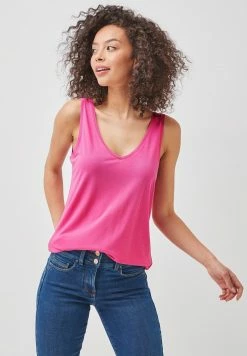 Next Damen Top - Neon Pink