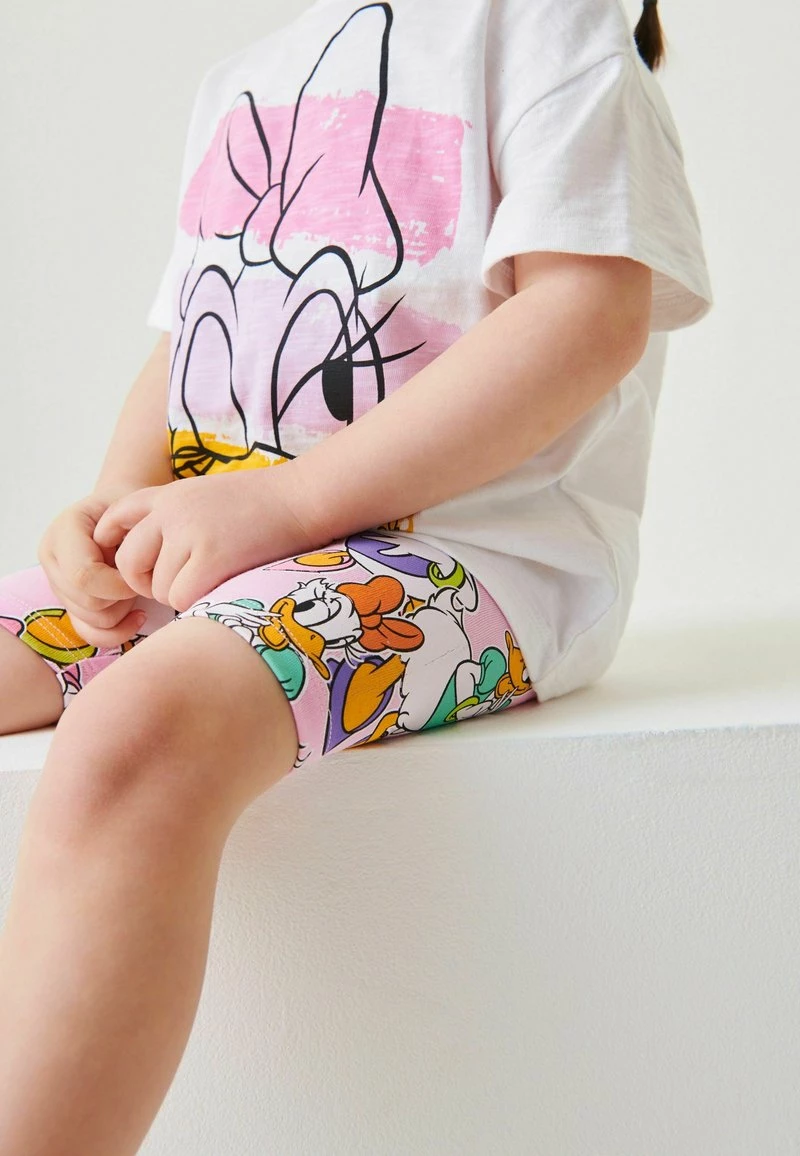 Next Kinder OVERSIZED SET - Shorts - Daisy Duck White Pink – Bild 4