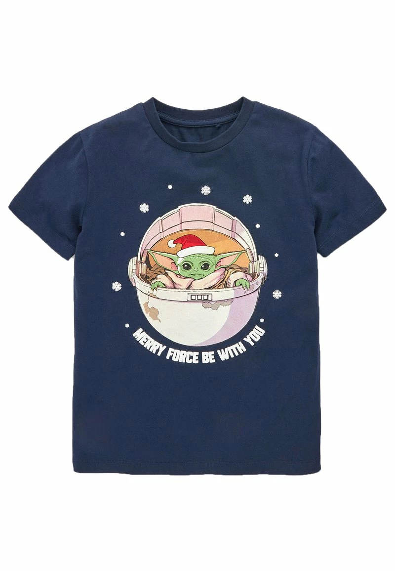 Next Kinder CHRISTMAS MATCHING FAMILY STAR WARS - T-Shirt Print - Blue