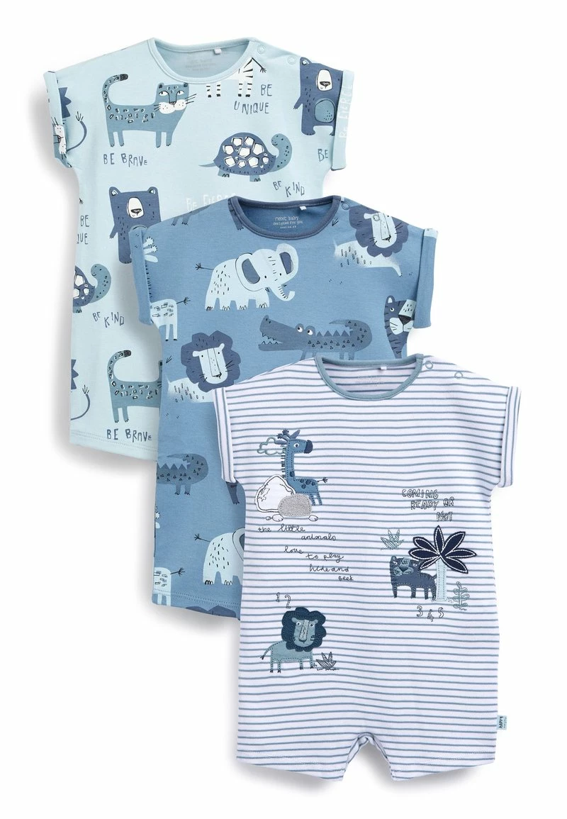 Next 3 PACK - Jumpsuit - Blue Lion Print | Kinder – Bild 2