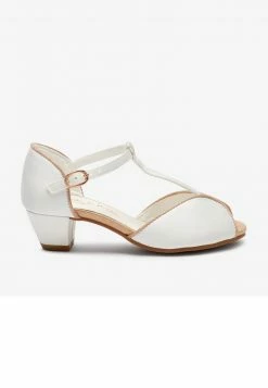 Next Kinder OCCASION GLITTER HEEL MARY JANE - Riemchenballerina - White