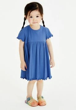 Next Kinder Jerseykleid - Blue