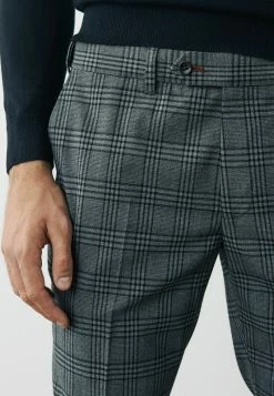 Next MOTION FLEX CHECK WITH ELASTICATED WAIST - Chino - Grey | Herren