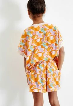 Next Kinder ABSTRACT - Shorts - Orange