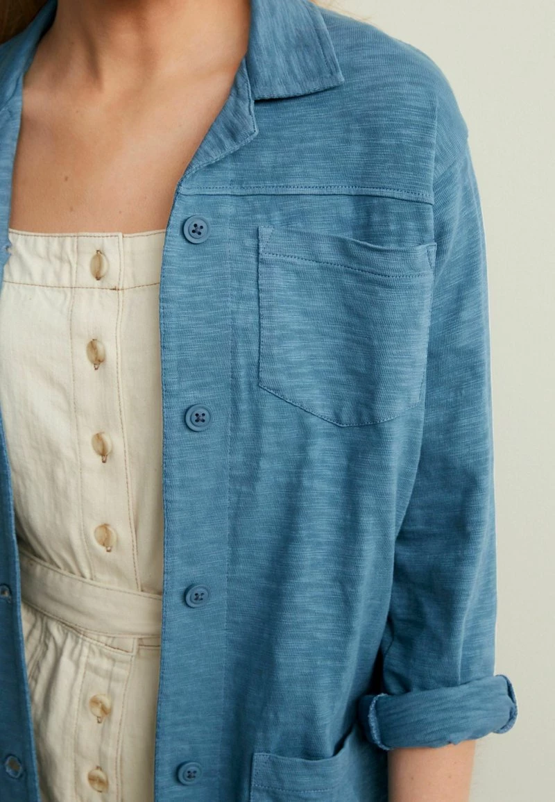 Next Damen UTILITY - Hemdbluse - Indigo Blue – Bild 4