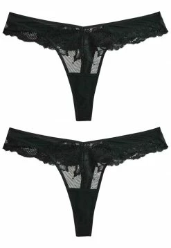 Next Damen 2 PACK - String - Black