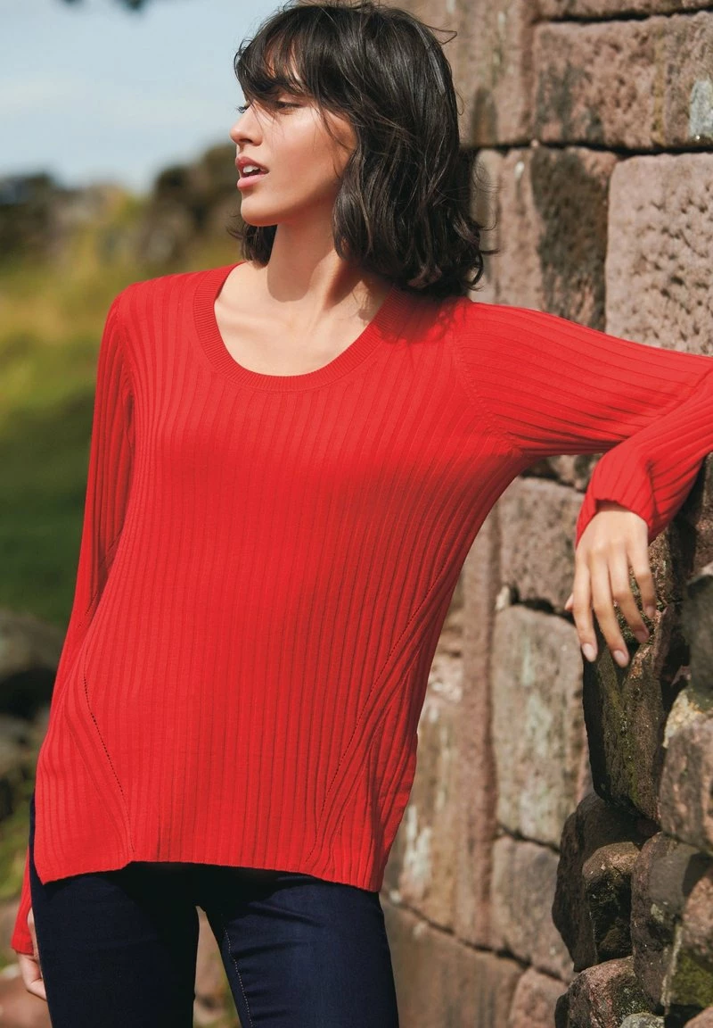 Next Damen Strickpullover - Red